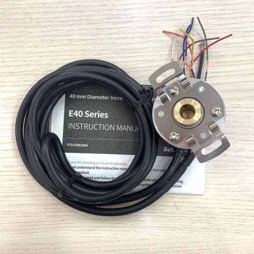 Bộ mã hóa vòng quay tương đối 40mm (Loại lỗ liền thân) Autonics E40HB12-1000-6-L-24