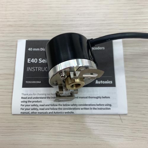 Bộ mã hóa vòng quay tương đối 40mm (Loại lỗ liền thân) Autonics E40HB12-1024-3-N-24