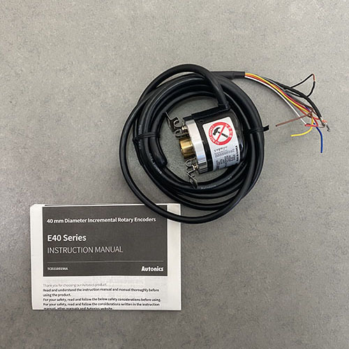 Bộ mã hóa vòng quay tương đối 40mm (Loại lỗ liền thân) Autonics E40HB12-5000-6-L-24-C