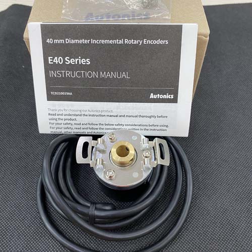 Bộ mã hóa vòng quay tương đối 40mm (Loại lỗ liền thân) Autonics E40HB12-60-3-N-24