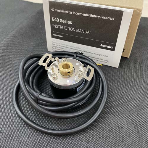 Bộ mã hóa vòng quay tương đối 40mm (Loại lỗ liền thân) Autonics E40HB12-60-3-N-24
