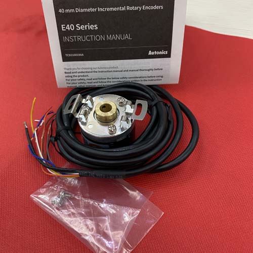 Bộ mã hóa vòng quay tương đối 40mm (Loại lỗ liền thân) Autonics E40HB12-60-6-L-5