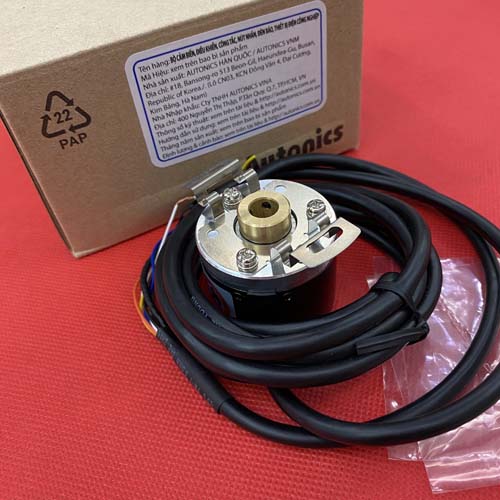 Bộ mã hóa vòng quay tương đối 40mm (Loại lỗ liền thân) Autonics E40HB12-600-6-L-24