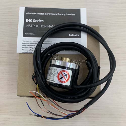 Bộ mã hóa vòng quay tương đối 40mm (Loại lỗ liền thân) Autonics E40HB6-150-6-L-24-C