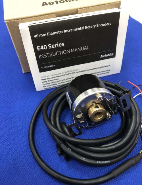 Bộ mã hóa vòng quay tương đối 40mm (Loại lỗ liền thân) Autonics E40HB6-60-6-L-24-C