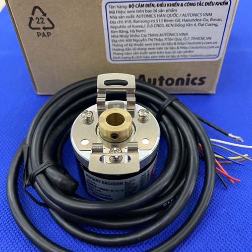 Bộ mã hóa vòng quay tương đối 40mm (Loại lỗ liền thân) Autonics E40HB6-600-6-L-24-C