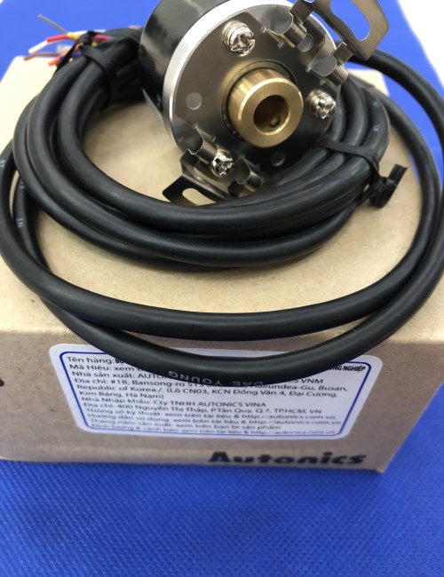 Bộ mã hóa vòng quay tương đối 40mm (Loại lỗ liền thân) Autonics E40HB8-100-3-N-5