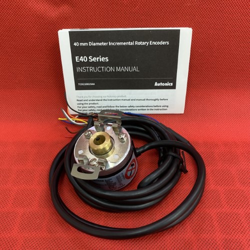 Bộ mã hóa vòng quay tương đối 40mm (Loại lỗ liền thân) Autonics E40HB8-2048-3-N-24