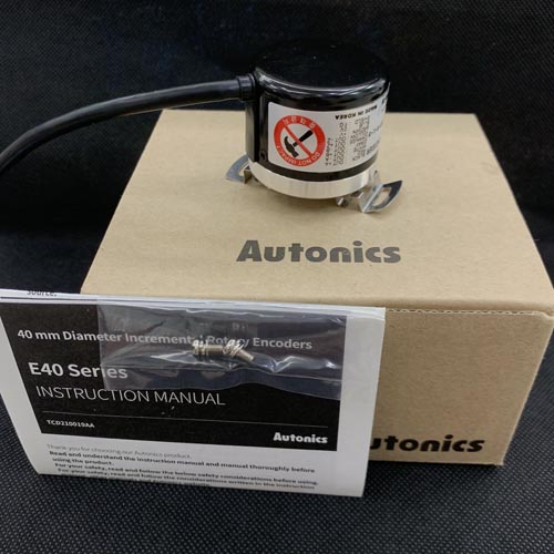 Bộ mã hóa vòng quay tương đối 40mm (Loại lỗ liền thân) Autonics E40HB8-3600-3-V-24