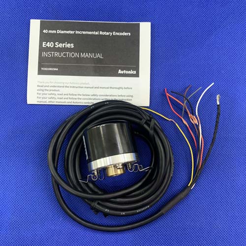 Bộ mã hóa vòng quay tương đối 40mm (Loại lỗ liền thân) Autonics E40HB8-400-3-T-24