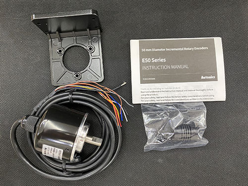 Bộ mã hóa vòng quay tương đối 50mm (Loại trục) Autonics E50S8-2500-6-L-5