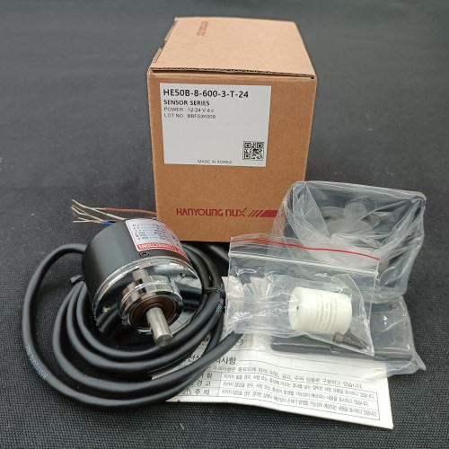 Bộ mã hóa vòng quay Hanyoung HE50B-8-600-3-T-24