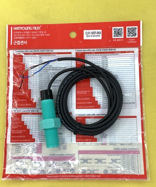 Cảm biến điện dung Hanyoung Tròn 3 dây CUP-18RP8PC