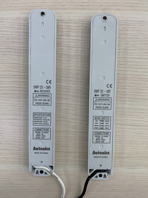 Cảm biến vùng thân vỏ bằng nhựa mỏng Autonics BWP20-08