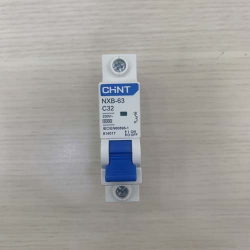 CB tép (MCB) dòng cắt 6KA 1 cực Chint NXB-63 1P C32 6kA