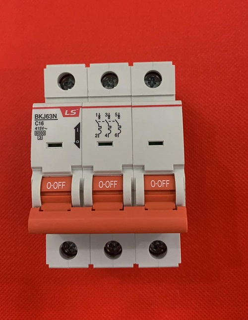 CB tép (MCB) LS BKJ63N 3P 16A, 6KA