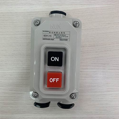 Công tắc nguồn đóng cắt trực tiếp động cơ điện bằng nút ấn BEW-215
