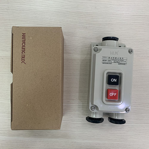 Công tắc nguồn đóng cắt trực tiếp động cơ điện bằng nút ấn BEW-230