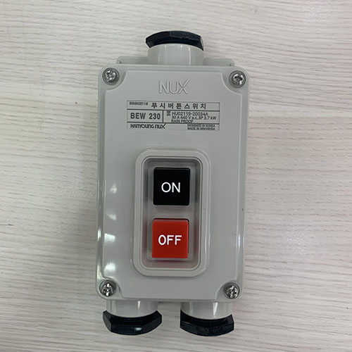 Công tắc nguồn đóng cắt trực tiếp động cơ điện bằng nút ấn BEW-230