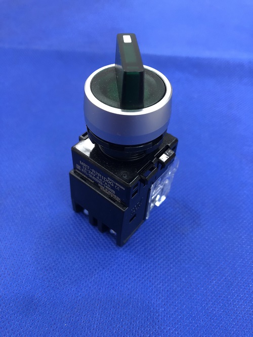 Công tắc xoay 2 vị trí có đèn phi 25 Hanyoung MRT-R2R1D0G