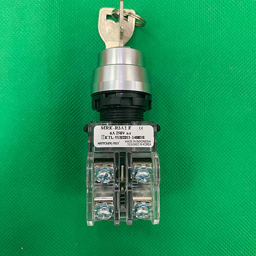 Công tắc xoay có chìa phi 22 Hanyoung MRK-R3A2E