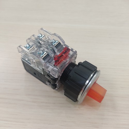 Công tắc xoay có đèn 2 vị trí phi 30 Hanyoung MRT-A2A1D0Y