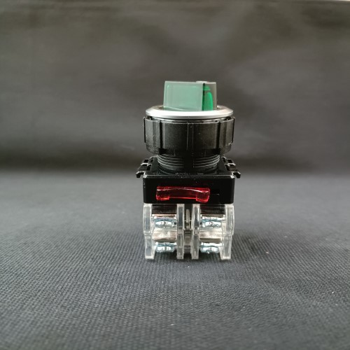 Công tắc xoay có đèn 2 vị trí phi 30 Hanyoung MRT-N2A1A0G