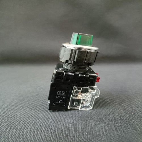 Công tắc xoay có đèn 2 vị trí phi 30 Hanyoung MRT-N2A1A0G