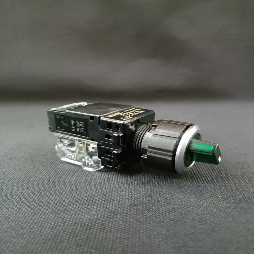 Công tắc xoay có đèn 2 vị trí phi 30 Hanyoung MRT-N2A1A0G