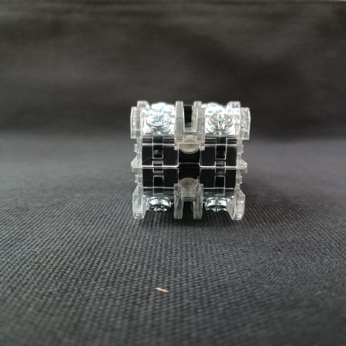 Công tắc xoay có đèn 3 vị trí viền nhôm Hanyoung MRT-R3A2A0G