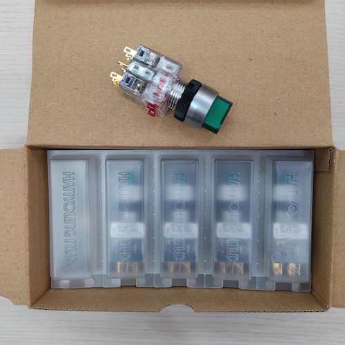 Công tắc xoay có đèn Hanyoung DRT-R3A2DG