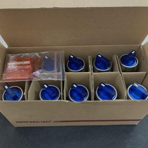 Công tắc xoay phi 22 có đèn Hanyoung MRT-R2R1A0A