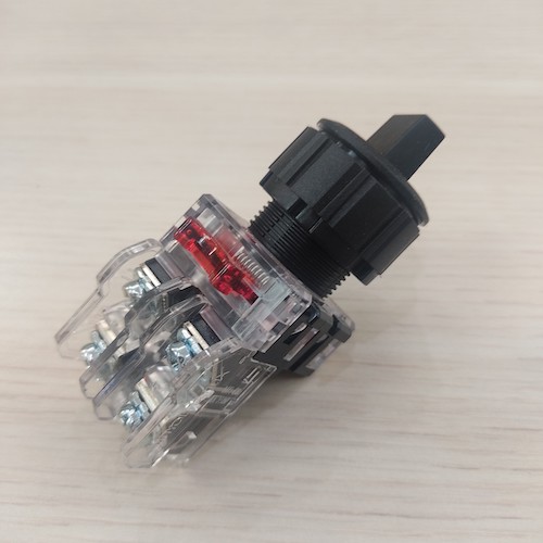 Công tắc xoay viền nhựa phi 25 Hanyoung MRS-K2A1