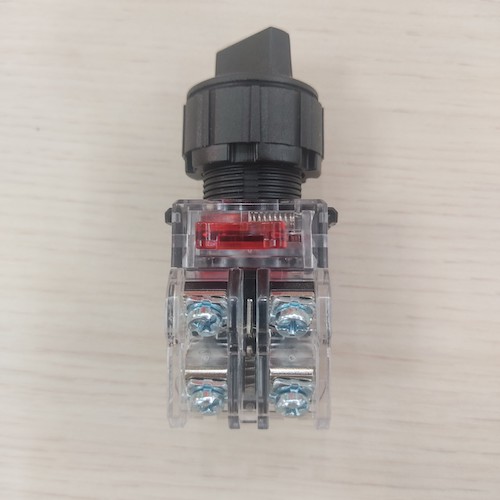 Công tắc xoay viền nhựa phi 25 Hanyoung MRS-K2R1