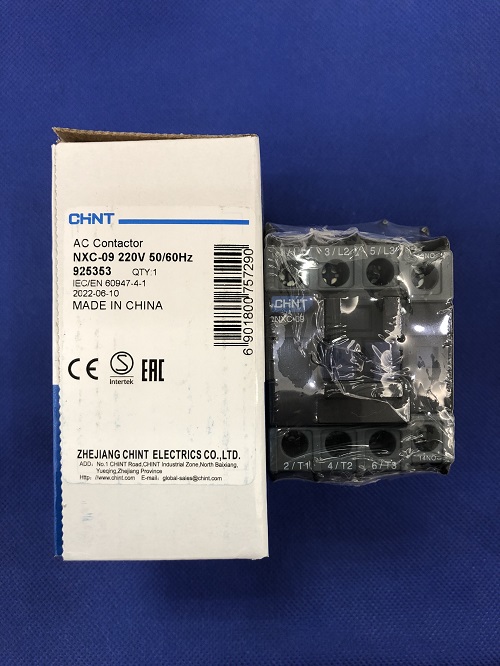 Contactor Chint NXC-09 220V 50/60Hz