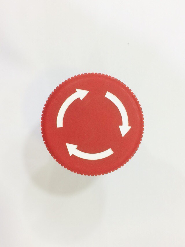 Đầu nút nhấn khẩn không đèn phi 22 ARE-4RR