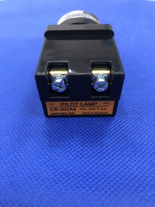 Đèn báo LED màu vàng phi 30 CR-302-A0-Y