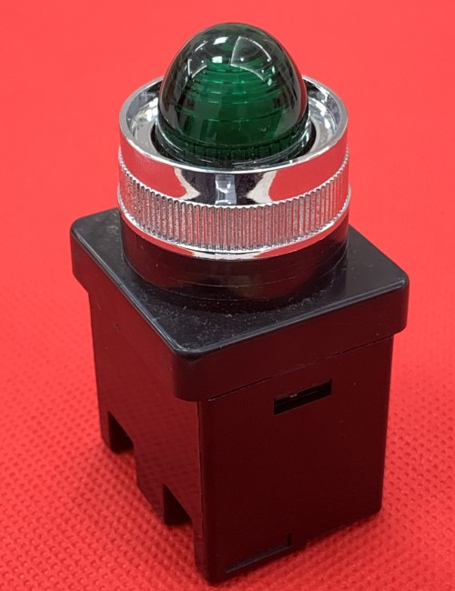 Đèn báo LED màu xanh phi 25 CR-252-A0-G