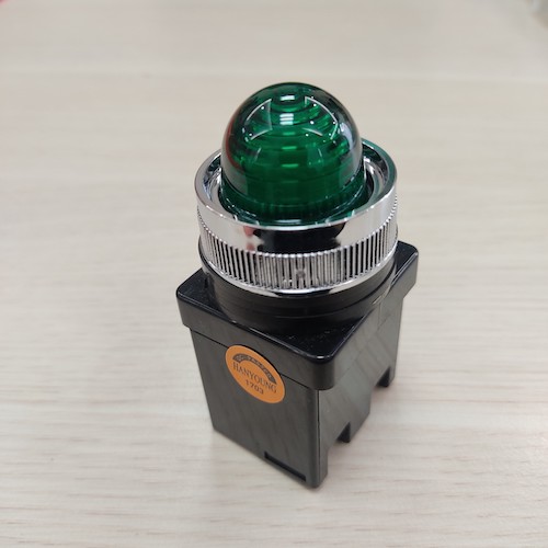 Đèn báo LED màu xanh phi 30 CR-302-D0-G