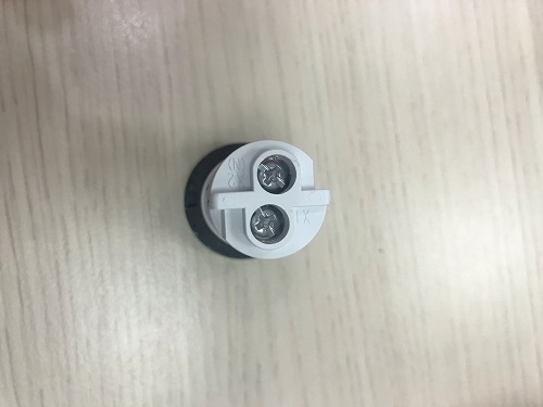 Đèn báo màu xanh lá, loại Unibody, mặt phẳng YW1P-1UQM3G