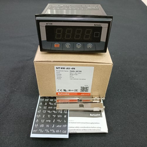 Đồng hồ đo đa năng Autonics MT4W-AV-4N