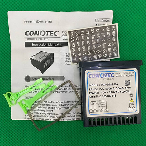 Đồng hồ đo hiển thị Conotec FOX-DM2-DA