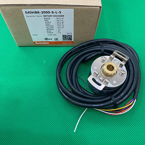 Bộ mã hóa vòng quay tương đối 40mm (Loại lỗ liền thân) Autonics E40HB8-2000-6-L-5