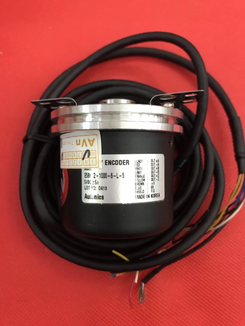 Bộ mã hóa vòng quay tương đối 58mm (Loại lỗ)  Autonics E58H12-1000-6-L-5