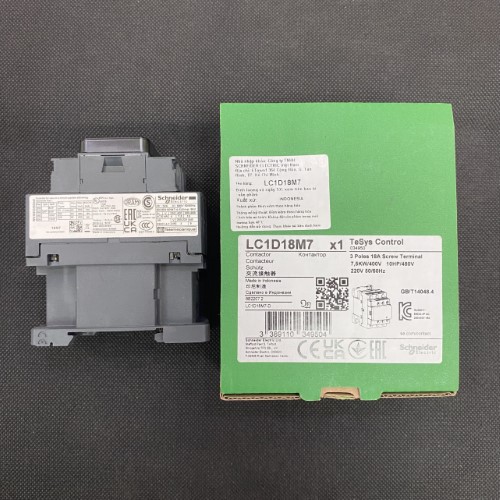 Khởi động từ Schneider LC1D18M7