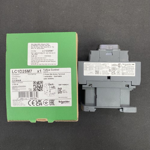 Khởi động từ Schneider LC1D25M7