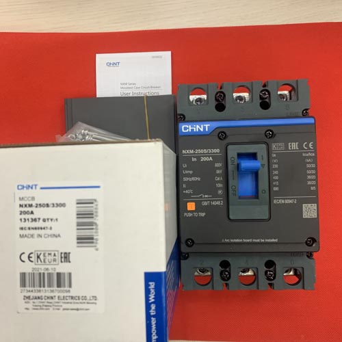 Mccb Chint NXM-250S/3300 200A