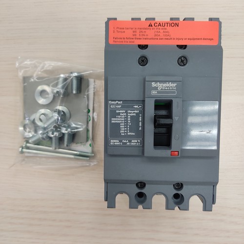 MCCB SCHNEIDER EZC100F3080