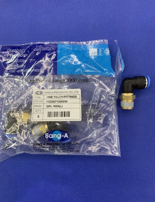 Nối ống L phi 10 ren 17 GPL1003