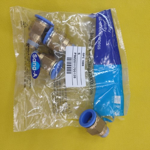 Nối ống thẳng phi 16 ren 17 GPC1603